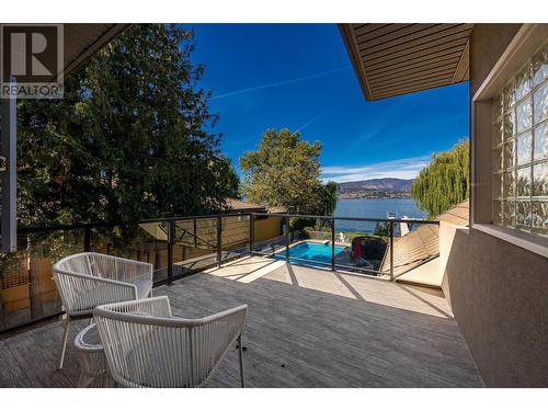 4382 Hobson Road, Kelowna, BC - Outdoor With Body Of Water With In Ground Pool With View