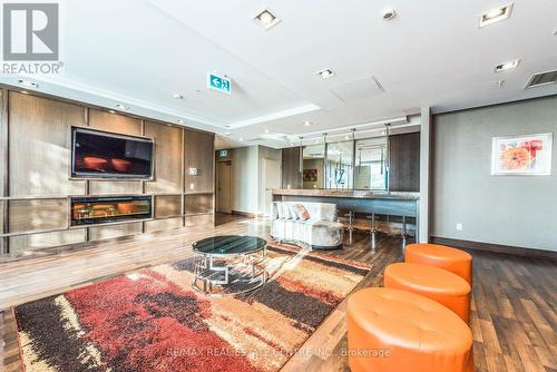 1505 - 5740 Yonge Street, Toronto, ON - Indoor Photo Showing Living Room With Fireplace