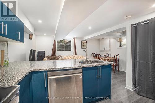 1387/89 Raven Avenue, Ottawa, ON - Indoor Photo Showing Kitchen With Double Sink With Upgraded Kitchen