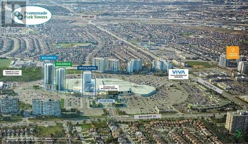 2309A - 30 Upper Mall Way Drive, Vaughan, ON - Outdoor With View