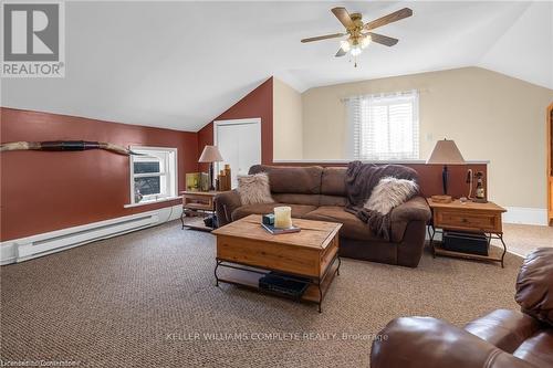 155 Bishopsgate Road, Brant, ON - Indoor Photo Showing Living Room With Fireplace