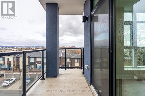 508 - 600 North Service Road, Hamilton, ON - Outdoor With Balcony With Exterior