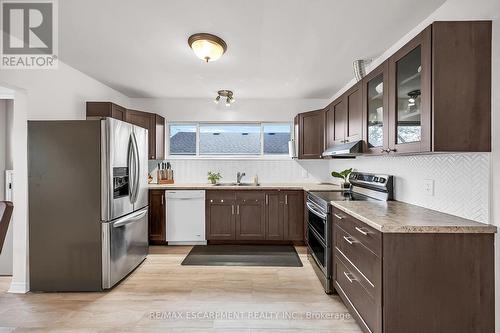 787 Upper Ottawa Street, Hamilton, ON - Indoor Photo Showing Kitchen With Double Sink