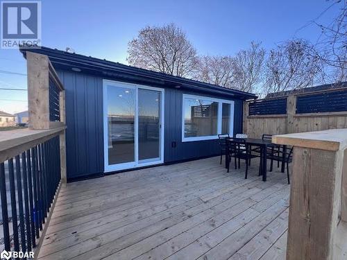 View of deck - 80 Ridley Street, Prince Edward County, ON - Outdoor With Exterior