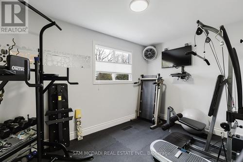 1225 Simcoe Street S, Oshawa, ON - Indoor Photo Showing Gym Room