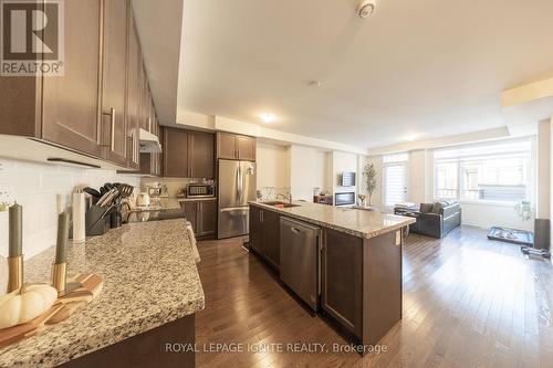 5 Ginno Lane, Ajax, ON - Indoor Photo Showing Kitchen With Stainless Steel Kitchen With Upgraded Kitchen