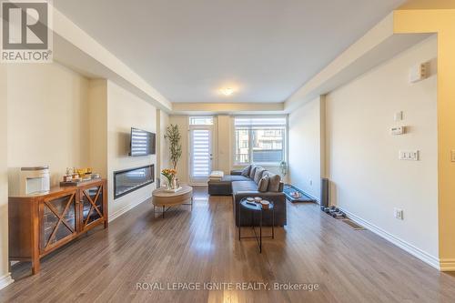 5 Ginno Lane, Ajax, ON - Indoor Photo Showing Living Room With Fireplace