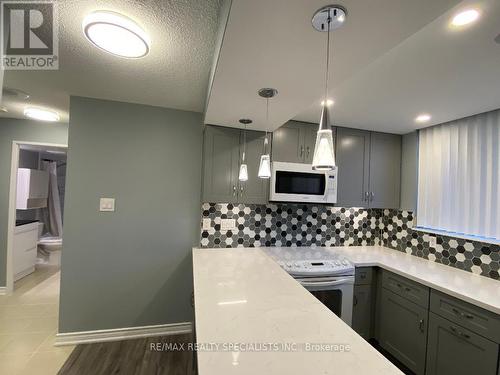 206 - 3695 Kaneff Crescent, Mississauga, ON - Indoor Photo Showing Kitchen