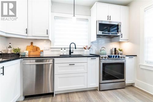 1748 Hall Avenue, Windsor, ON - Indoor Photo Showing Kitchen With Upgraded Kitchen