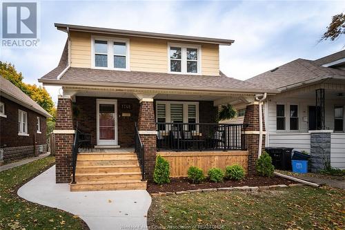 1748 Hall Avenue, Windsor, ON - Outdoor With Deck Patio Veranda With Facade