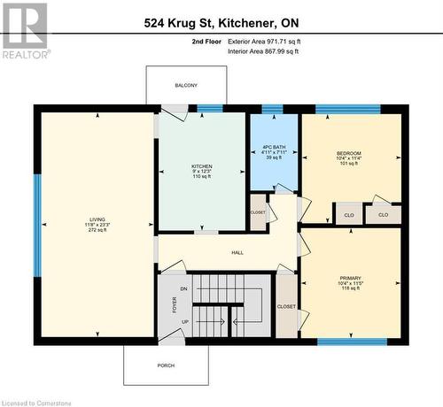 Floor plan - 524 Krug Street, Kitchener, ON - Other