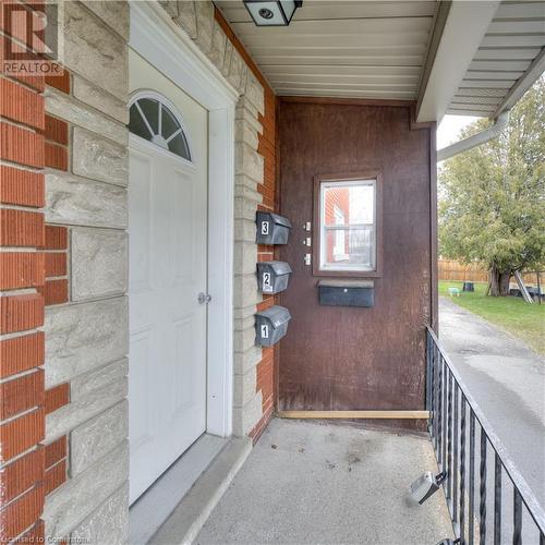 View of doorway to property - 524 Krug Street, Kitchener, ON - Outdoor With Exterior