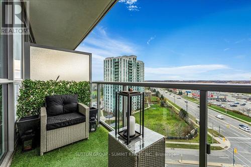 1010 - 4633 Glen Erin Drive N, Mississauga, ON - Outdoor With Balcony With View With Exterior