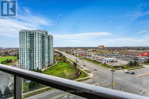 1010 - 4633 Glen Erin Drive N, Mississauga, ON - Outdoor With Balcony With View