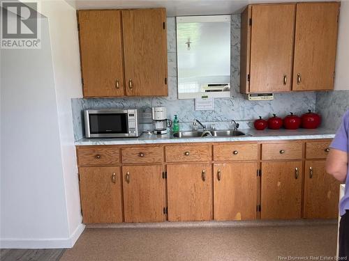 210 Jacques Martin Street, Sainte-Anne-De-Madawaska, NB - Indoor Photo Showing Kitchen With Double Sink