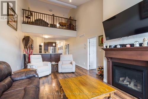 82 Covington Crescent, Belleville, ON - Indoor Photo Showing Living Room With Fireplace