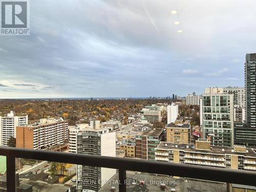 2102S - 127 Broadway Avenue, Toronto, ON - Outdoor With Balcony With View