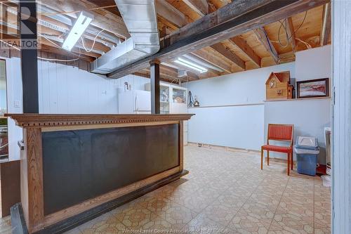 9630 Walker Road, Mcgregor, ON - Indoor Photo Showing Basement