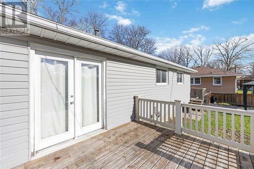 1069 Connaught Crescent, Sarnia, ON - Outdoor With Deck Patio Veranda With Exterior