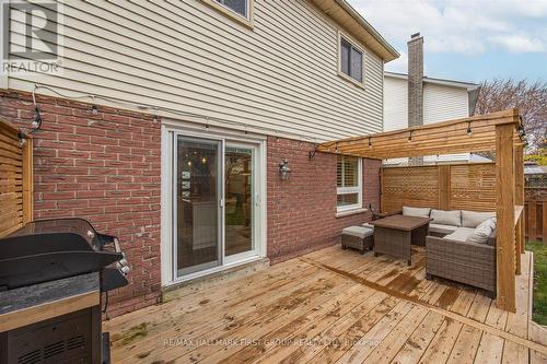 821 Red Maple Court, Whitby, ON - Outdoor With Deck Patio Veranda With Exterior