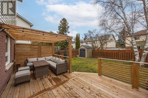 821 Red Maple Court, Whitby, ON - Outdoor With Deck Patio Veranda With Exterior