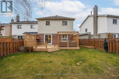 821 Red Maple Court, Whitby, ON - Outdoor With Deck Patio Veranda