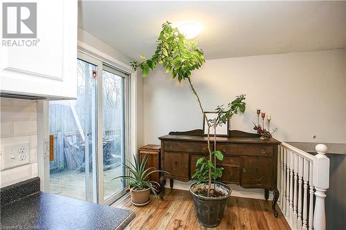 patio door leading to the backyard. - 220 Bankside Drive, Kitchener, ON - Indoor Photo Showing Other Room