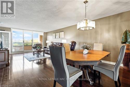 506 - 3 Towering Heights Boulevard, St. Catharines (461 - Glendale/Glenridge), ON - Indoor Photo Showing Dining Room