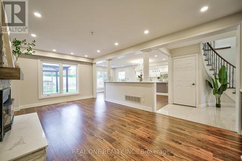 1175 Old Abbey Lane, Oakville, ON - Indoor With Fireplace