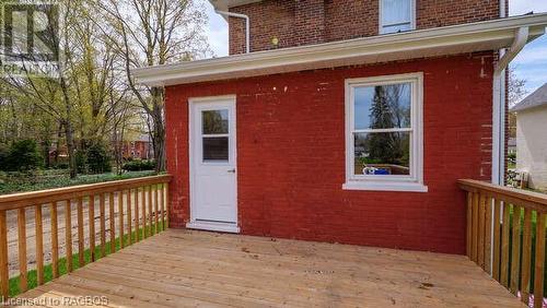 View of deck - 550 10Th Street A West, Owen Sound, ON - Outdoor With Exterior