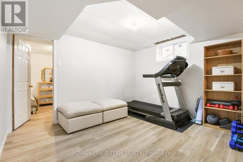 34 Bridle Park Drive, Ottawa, ON - Indoor Photo Showing Gym Room