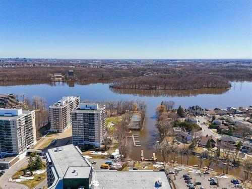 Photo aÃ©rienne - 909-2555 Av. Du Havre-Des-Îles, Laval (Chomedey), QC - Outdoor With Body Of Water With View