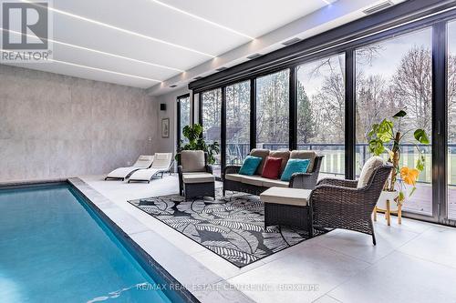 16 Humber Trail, Caledon, ON - Indoor Photo Showing Other Room With In Ground Pool