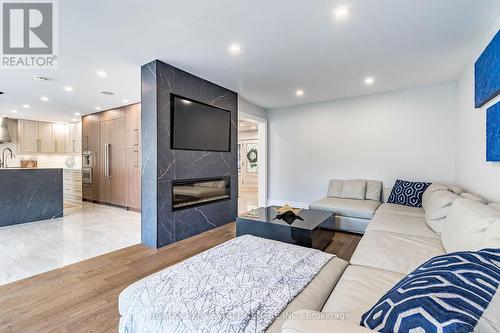 16 Humber Trail, Caledon, ON - Indoor Photo Showing Living Room With Fireplace