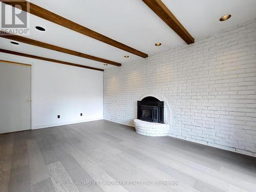 714 Conacher Drive, Toronto, ON - Indoor Photo Showing Other Room With Fireplace