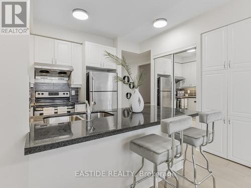 607 - 131 Upper Duke Crescent, Markham, ON - Indoor Photo Showing Kitchen With Double Sink