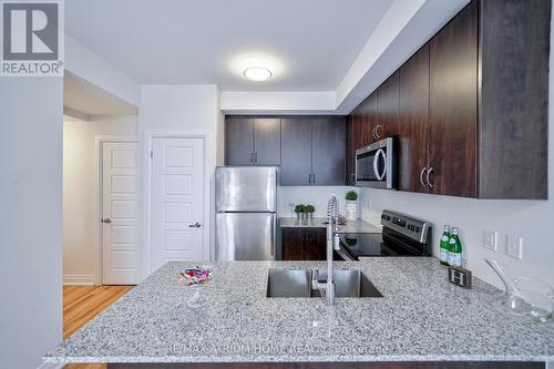 50 - 719 Lawrence Avenue W, Toronto, ON - Indoor Photo Showing Kitchen With Stainless Steel Kitchen With Upgraded Kitchen