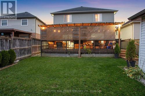 3070 Meadowgate Boulevard, London, ON - Outdoor With Deck Patio Veranda With Exterior