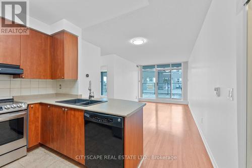 202 - 5500 Yonge Street, Toronto, ON - Indoor Photo Showing Kitchen With Double Sink