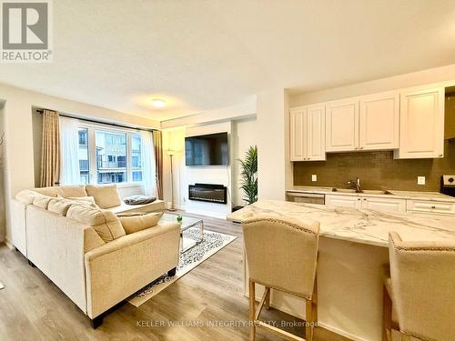 237 Anyolite Private N, Ottawa, ON - Indoor Photo Showing Living Room With Fireplace