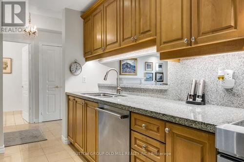 713 - 2662 Bloor Street W, Toronto, ON - Indoor Photo Showing Kitchen With Double Sink