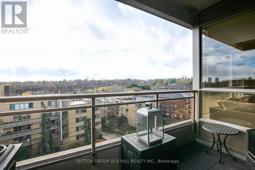 713 - 2662 Bloor Street W, Toronto, ON - Outdoor With Balcony With View With Exterior