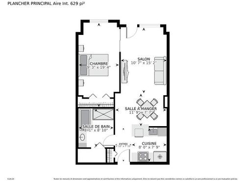 Plan (croquis) - 320-1451 Rue Parthenais, Montréal (Ville-Marie), QC - Other