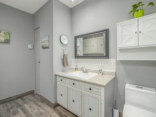 Powder room - 236 Rue Principale E., Martinville, QC - Indoor Photo Showing Bathroom