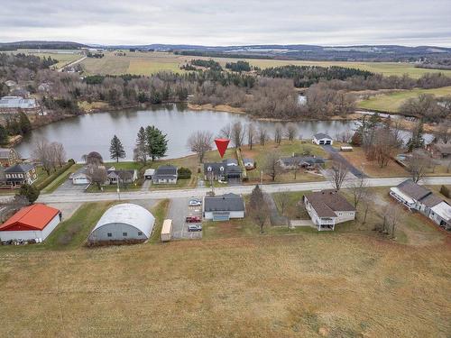 Aerial photo - 236 Rue Principale E., Martinville, QC - Outdoor With Body Of Water With View