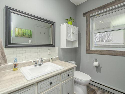 Powder room - 236 Rue Principale E., Martinville, QC - Indoor Photo Showing Bathroom