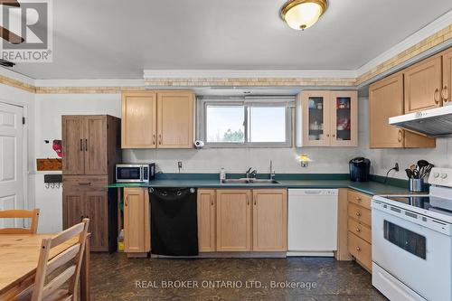 12 Olive Drive, Oro-Medonte, ON - Indoor Photo Showing Kitchen With Double Sink