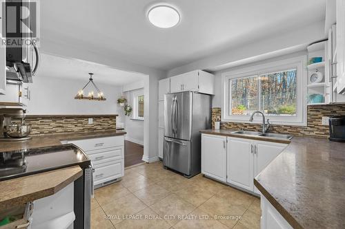 255 Kingham Road, Halton Hills, ON - Indoor Photo Showing Kitchen With Double Sink