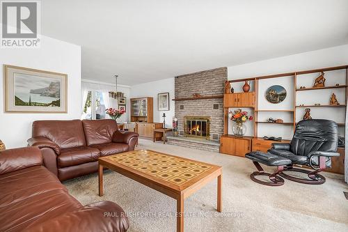 882 Explorer Lane, Ottawa, ON - Indoor Photo Showing Living Room With Fireplace