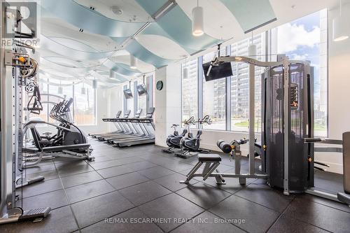 1107 - 500 Brock Avenue, Burlington, ON - Indoor Photo Showing Gym Room